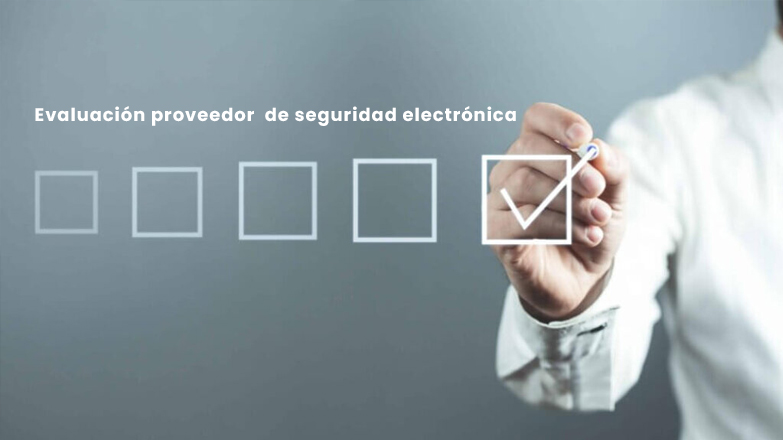 evaluacion proveedor